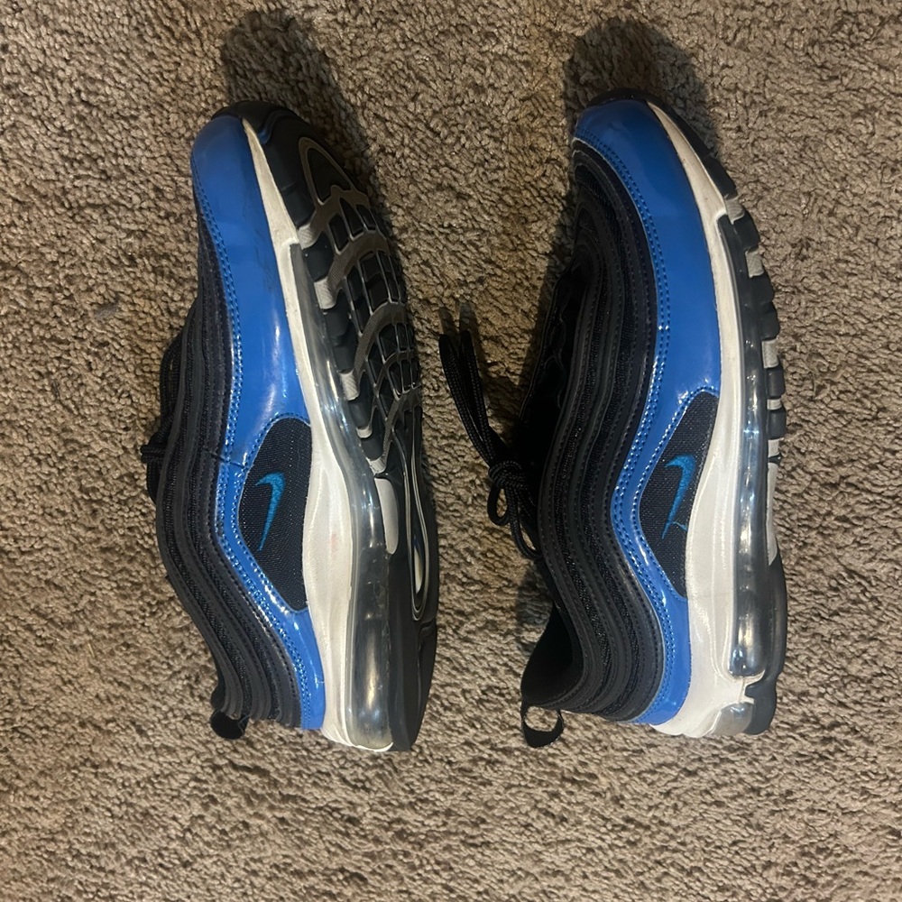 Nike Air Max 97 Black and Blue Trainers